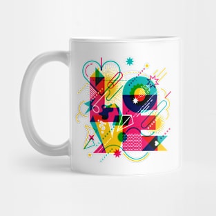 Modern Love Typography | Holidays Mug